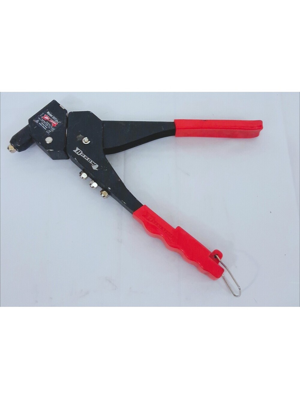 ARROW RHT300 Rivet Gun Tool Riveter 4 Nose Set 3/32" 1/8" 5/32" 3/16"